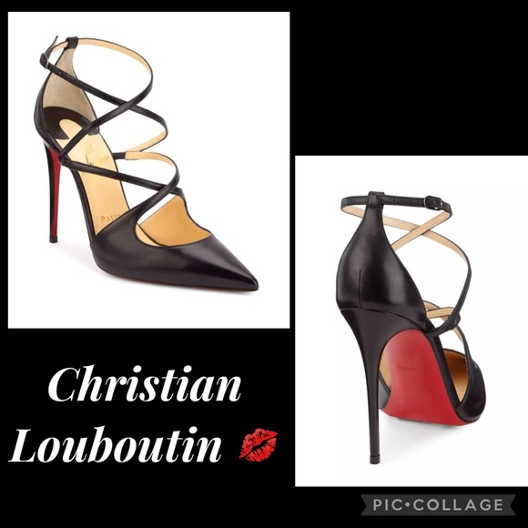 Christian Louboutin Shoes - Christian Louboutin Crossfliketa 100 Leather Pumps